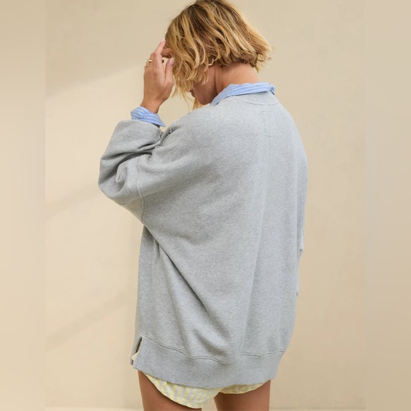 Aerie Women’s Big Chill Crew Dance Academy Oversized Sweatshirt XXS - Picture 3 of 15